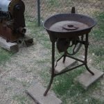 14. Portable forge, early 1900s (in rear)